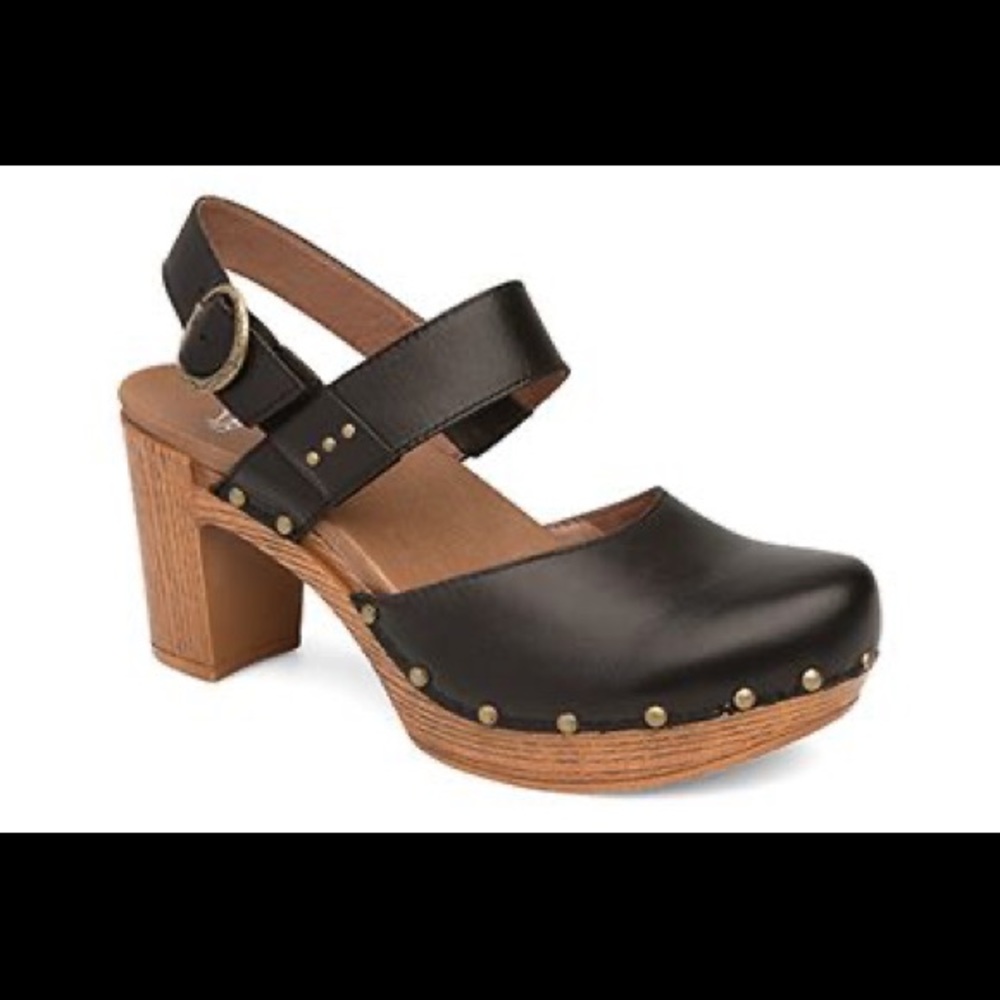 Dansko heeled clogs